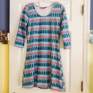 Kaeli Smith Blue Tassels Dress (Size small)